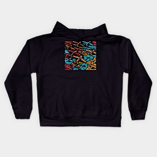 Airplane Gallery Kids Hoodie